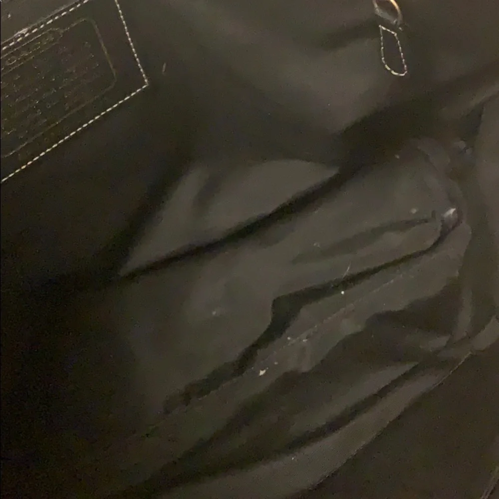 Coach Signature Handbag - Picture 9 of 15